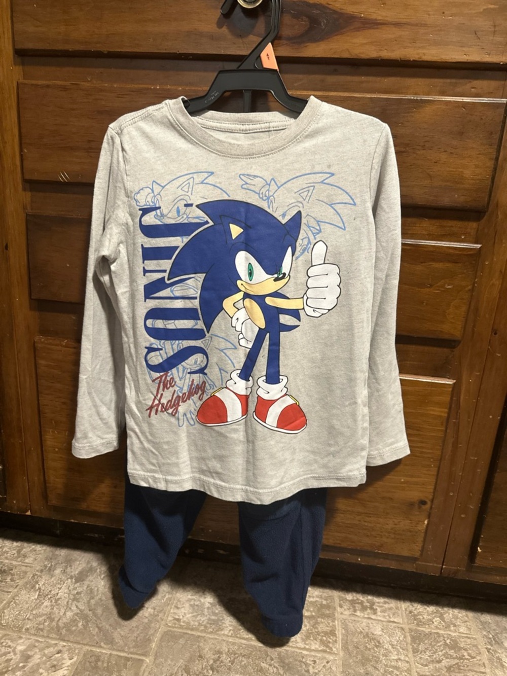 Sonic the Hedgehog Long Sleeve Tee & matching pants set